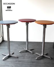 rabattable table haute pliante inclinable