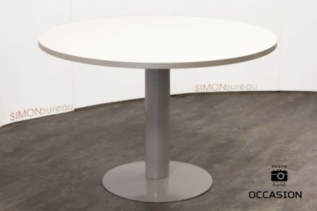 table ronde blanche 110 cm occasion