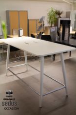 mastermind sedus table haute blanche