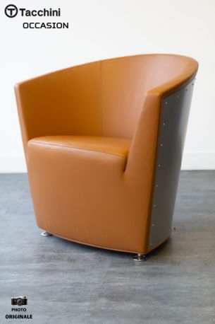 canapé fauteuil tacchini parentesi occasion cuir