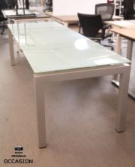 table extensible verre calligaris rallonge