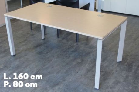 bureau individuel administratif occasion 160 cm