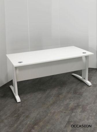 bureau blanc  160 cm occasion