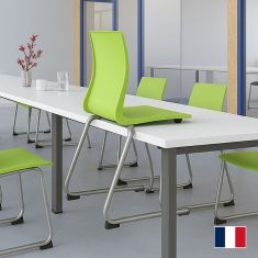 chaise collectivité appui sur table 
