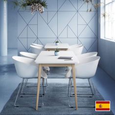 table rectangulaire scandinave réunion 