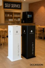 corbeille capsules café poubelle recyclage