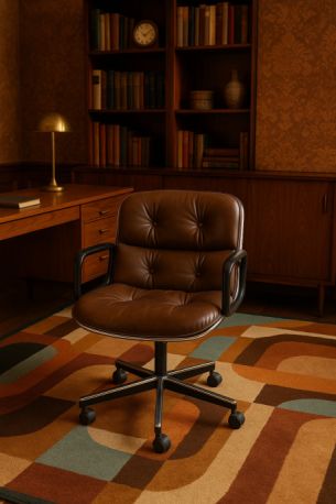 pollock knoll cuir vintage occasion