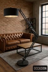 lampe loft industrielle métallique articulé
