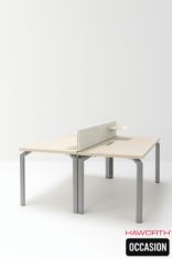 bureau partagé open space face a face 