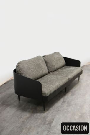 canap&eacute; 3 places nubuck occasion 