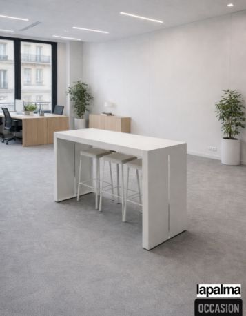 table haute blanche panco lapalma romano marcato