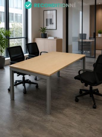 table reunion 160 cm reconditionn&eacute;e pas ch&egrave;re