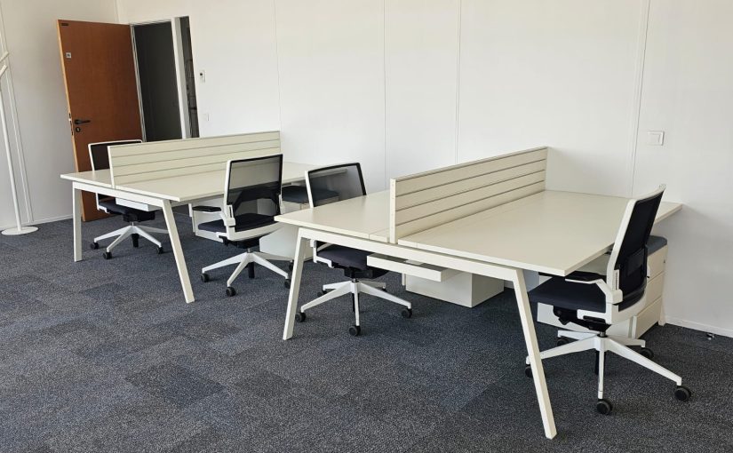 Espace coworking : un aménagement réussi.