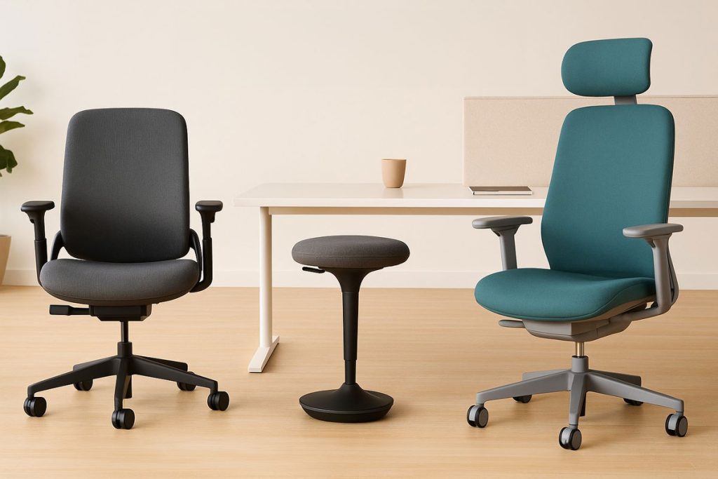 Fauteuils avec et sans têtière